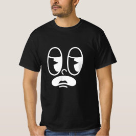 Benommener Glitch-Gesicht T-Shirt