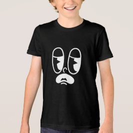 Benommener Glitch-Gesicht Tri-Blend Shirt