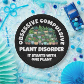 Benommenheit Zwangsstörung der Pflanze Pappteller (Party)