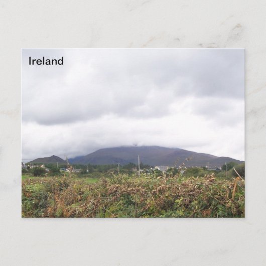 Benoskee - Carrigadav Mountain, Kerry, Irland, Postkarte (Vorderseite)