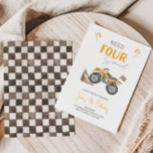 Benötigen Sie 4 Speed 4 Rad Quad Bike Einladung