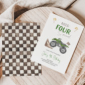 Benötigen Sie 4 Speed 4 Rad Quad Bike Einladung