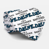 Benötigen Sie ein Getränk - Barkeeper Krawatte (Gerollt)