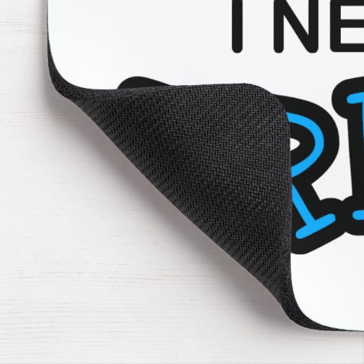 Benötigen Sie ein Getränk - Hebamme Mousepad (Ecke)