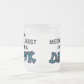 Benötigen Sie ein Getränk - medizinisches Asst Mattglastasse (Mittel)