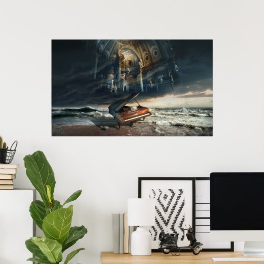 Benötigen Sie ein Set oder Musik kostenlos Poster (Heimbüro)