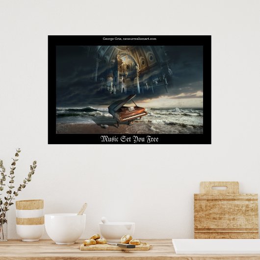 Benötigen Sie ein Set oder Musik kostenlos Poster (Küche)