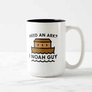 Benötigen Sie eine Arche? I Noah-Kerl Zweifarbige Tasse