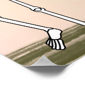 Benötigen Sie eine Hand? Poster (Ecke)