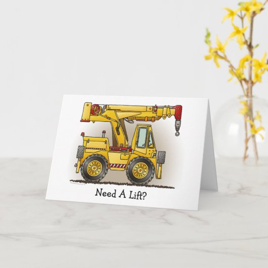 Benötigen Sie eine Karte (Gelbe Blume)