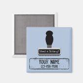 Benötigen Sie eine Notarkautschuk-Briefmarke mit b Magnet (Vorderseite/Rückseite)