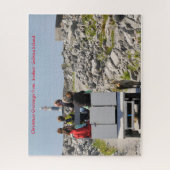 Benötigen Sie einen Aufzug ? Verkehr auf Inisheer  Puzzle (Vertikal)