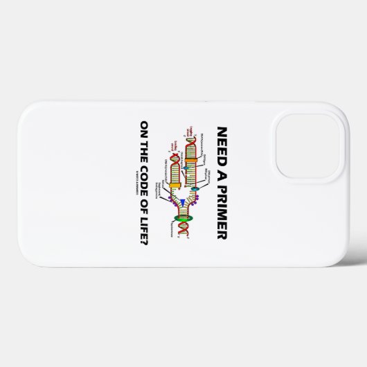 Benötigen Sie einen Primer zum Lebenskodex? DNA-Sp Case-Mate iPhone Hülle (Rückseite (Horizontal))
