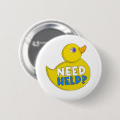 Benötigen Sie Hilfe? Button (Vorne & Hinten)