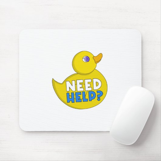 Benötigen Sie Hilfe? Mousepad (Mit Mouse)