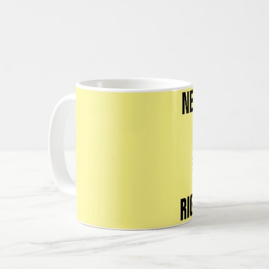 BENÖTIGEN Sie KAFFEErechten MEOW, Kaffeetasse (Vorderseite Links)