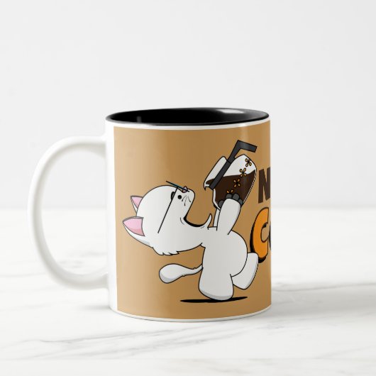 Benötigen Sie mehr Kaffee-Tasse Zweifarbige Tasse (Links)