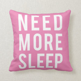 benötigen Sie mehr Schlaf Kissen