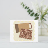 Benötigen Sie weniger Cowbell! Postkarte (Stehend Vorderseite)