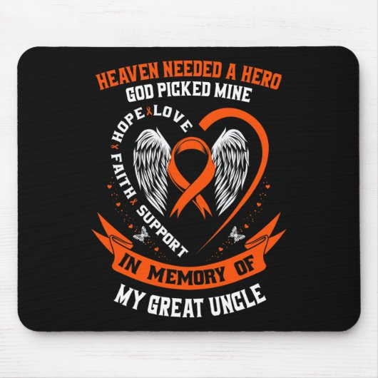 Benötigt einen Heldengott, der meine große Onkel L Mousepad (Vorne)