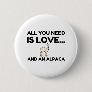 BENÖTIGT LIEBE UND EIN ALPACA BUTTON
