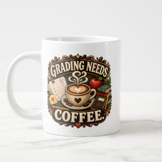 Benotung braucht Kaffee Lehrer Tasse