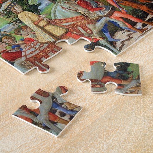 Benozzo Gozzoli - Prozession des Magi Puzzles (Seite)