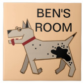 Ben's Room Fliese (Vorderseite)