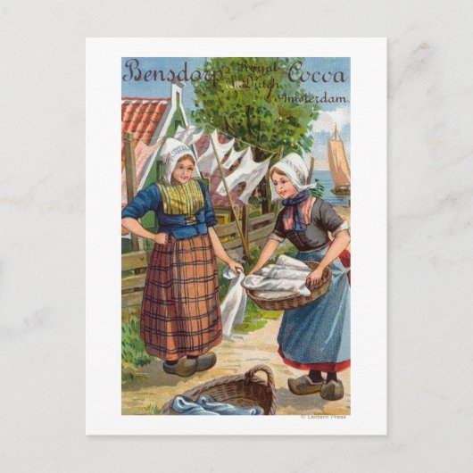 Bensdorp's Royal Dutch Cocoa Postkarte (Vorderseite)