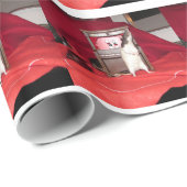 Benson Singing Carols Pet Rat Gift Wrap Geschenkpapier (Rolleneckpunkt)