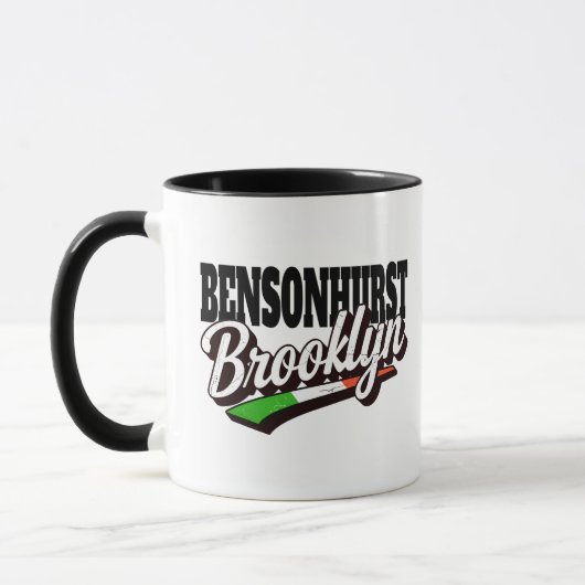 Bensonhurst Brooklyn  Tasse (Links)