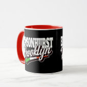 Bensonhurst Brooklyn Tasse (Vorderseite Links)