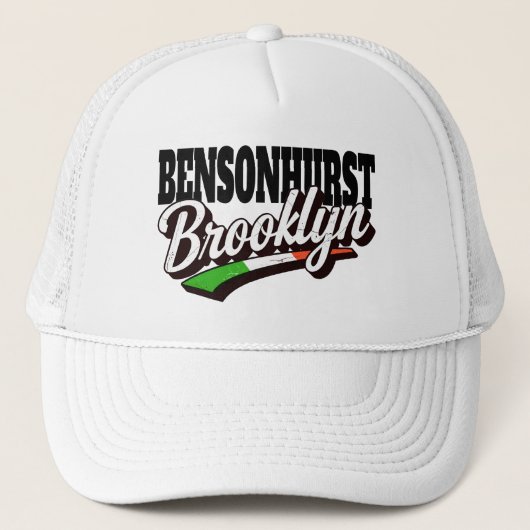 Bensonhurst Brooklyn  Truckerkappe (Vorderseite)