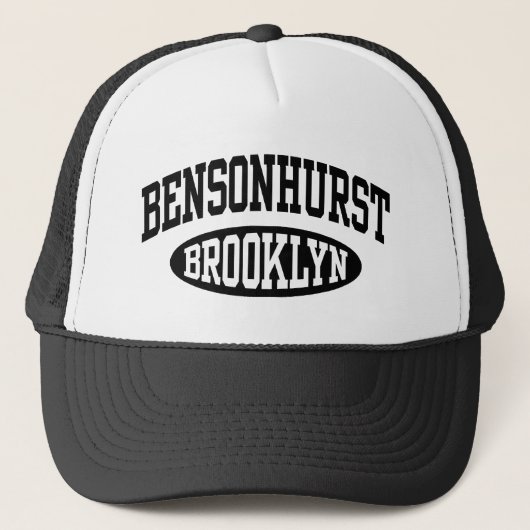 Bensonhurst Brooklyn Truckerkappe (Vorderseite)