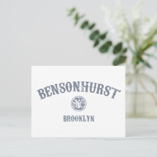 Bensonhurst Postkarte (Stehend Vorderseite)