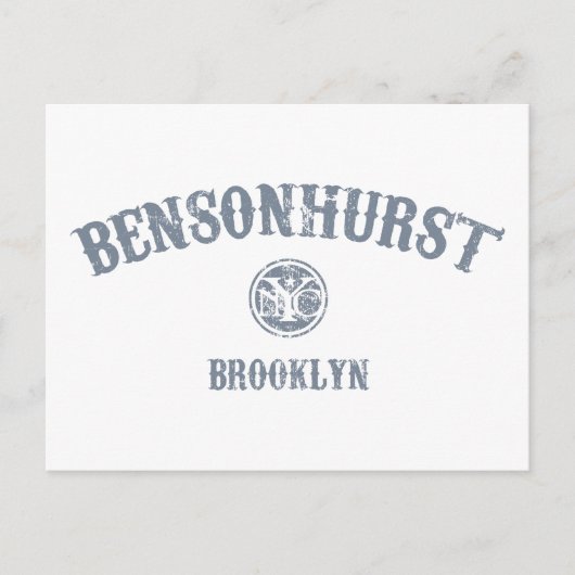 Bensonhurst Postkarte (Vorderseite)