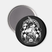 Bent 8 magnet (Vorderseite/Rückseite)