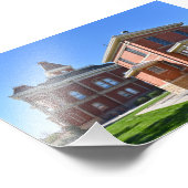 Bent Landkreis Jail and Courthouse, Colorado Fotodruck (Ecke)