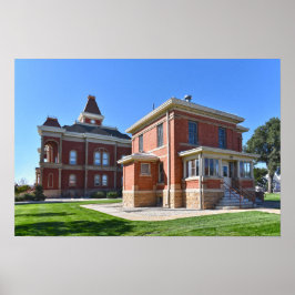 Bent Landkreis Jail and Courthouse, Colorado Poster