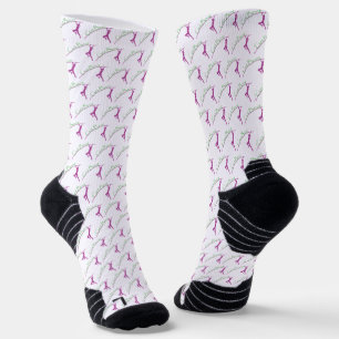 Bent Women's Pole Vaulter Socken