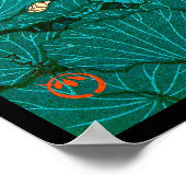 Benten Pond in Shiba Kawase Hasui japanische Lands Poster (Ecke)