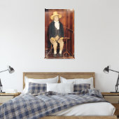 Bentham Leinwanddruck (Insitu (Schlafzimmer))