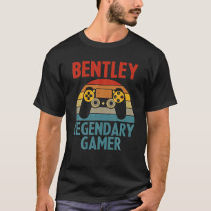 BENTLEY Gift Name Personalisiert Gaming Geek B T-Shirt