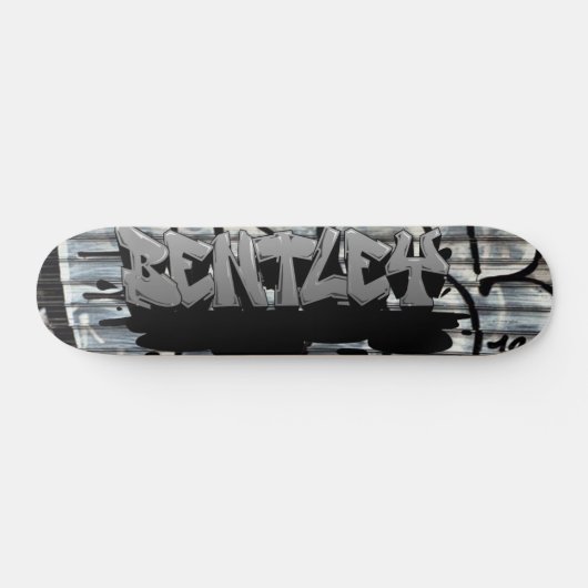 Bentley Graffiti Custom Personalisiert Skateboard (Horizontal)