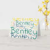 Bentley Karte (Gelbe Blume)