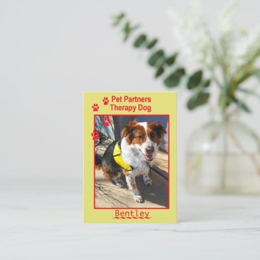 bentley korrigierte Visitenkarte (Stehend Vorderseite)