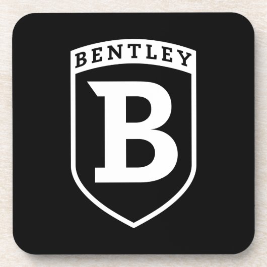 Bentley University Getränkeuntersetzer (Vorderseite)
