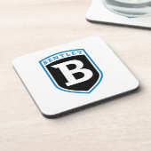 Bentley University Getränkeuntersetzer (Linke Seite)