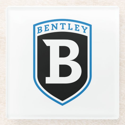 Bentley University Glasuntersetzer (Vorderseite)