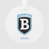 Bentley University Ornament (Rückseite)